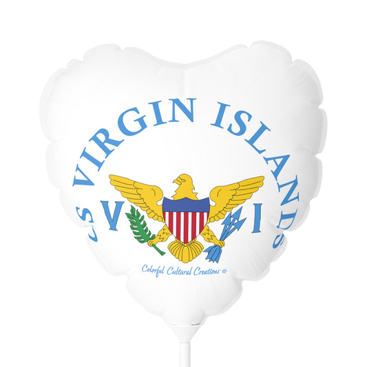 US Virgin Islands Balloon (Round and Heart-shaped), 11" (Copy)