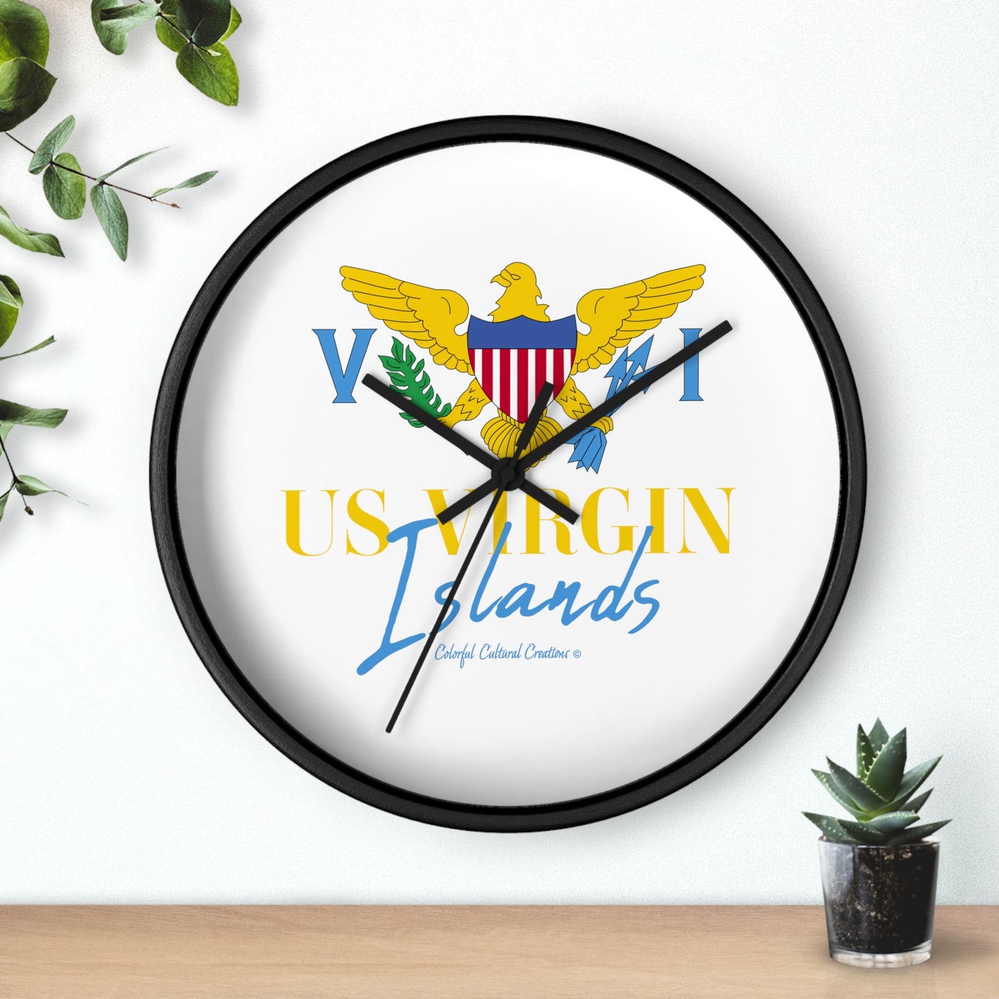 US Virgin Islands Wall Clock (Copy)