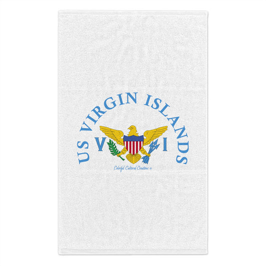 US Virgin Islands Rally Towel, 11x18 (Copy)