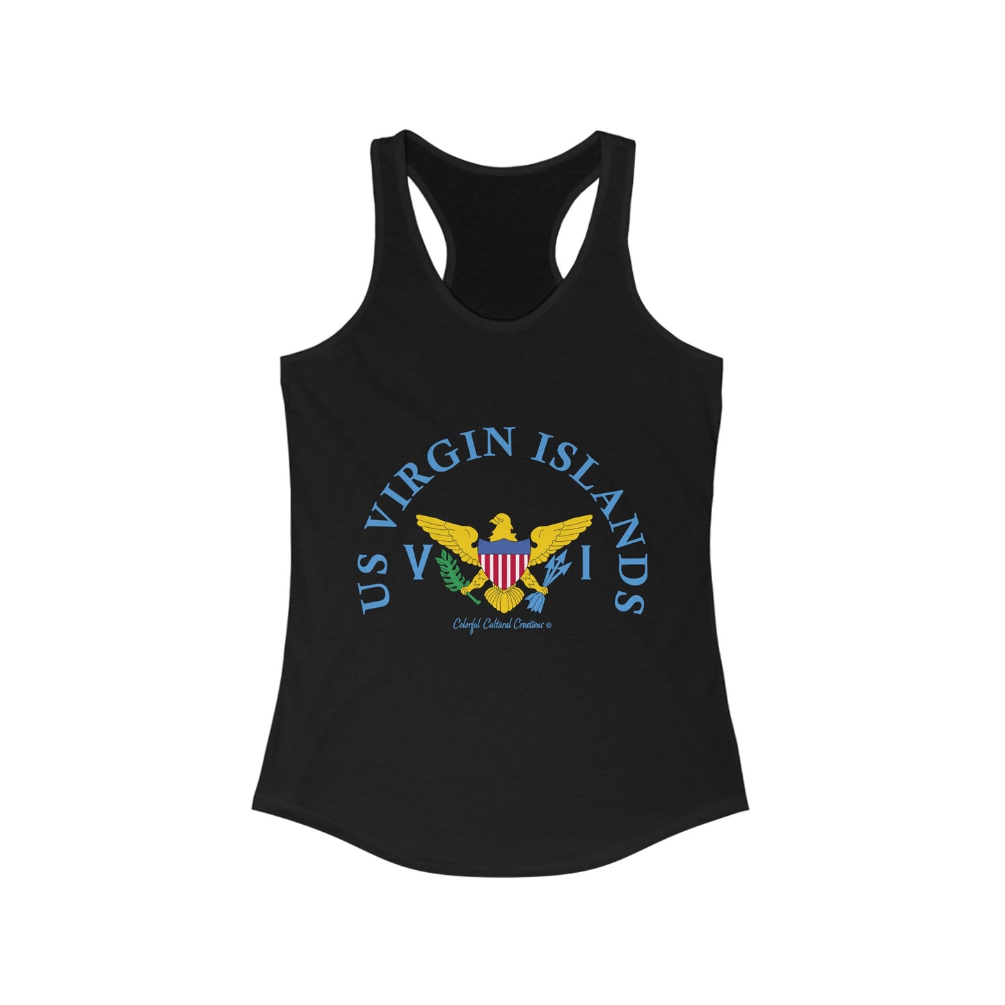 US Virgin Islands Women's Ideal Racerback Tank (Copy)