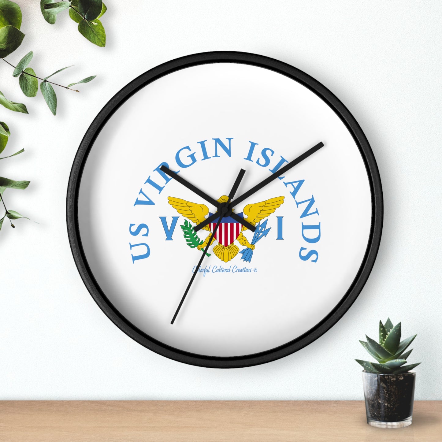 US Virgin Islands Wall Clock (Copy)