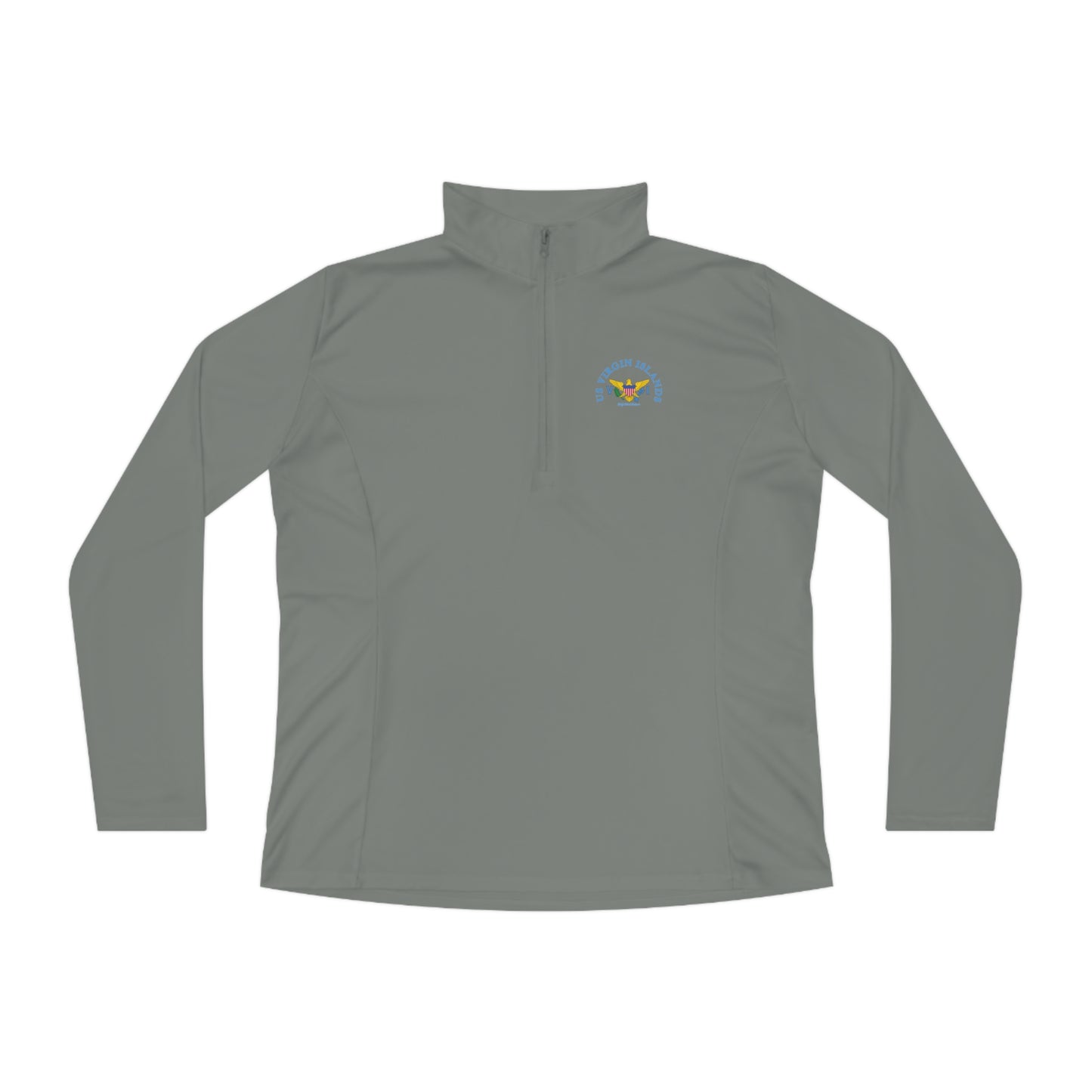 US Virgin Islands Ladies Quarter-Zip Pullover (Copy)
