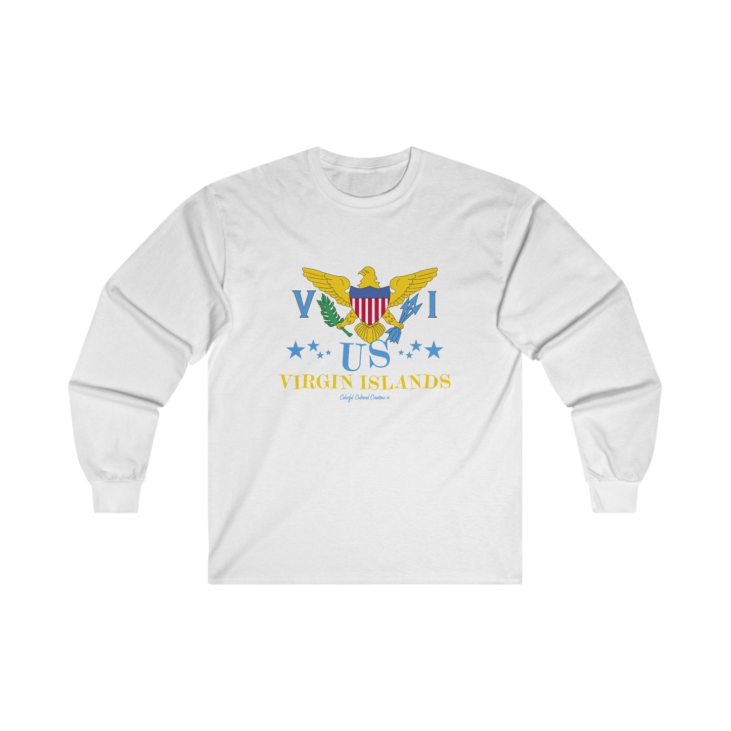 US Virgin Islands Ultra Cotton Long Sleeve Tee (Copy)