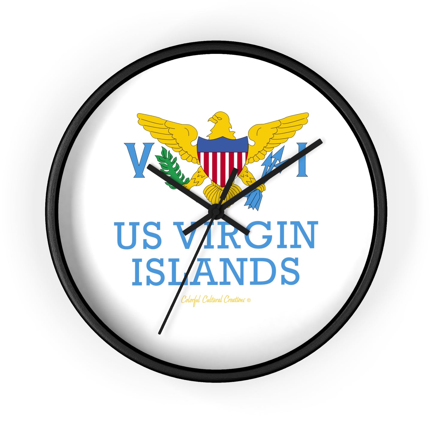 US Virgin Islands Wall Clock (Copy)