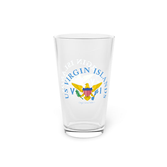 US Virgin Islands Pint Glass, 16oz (Copy)