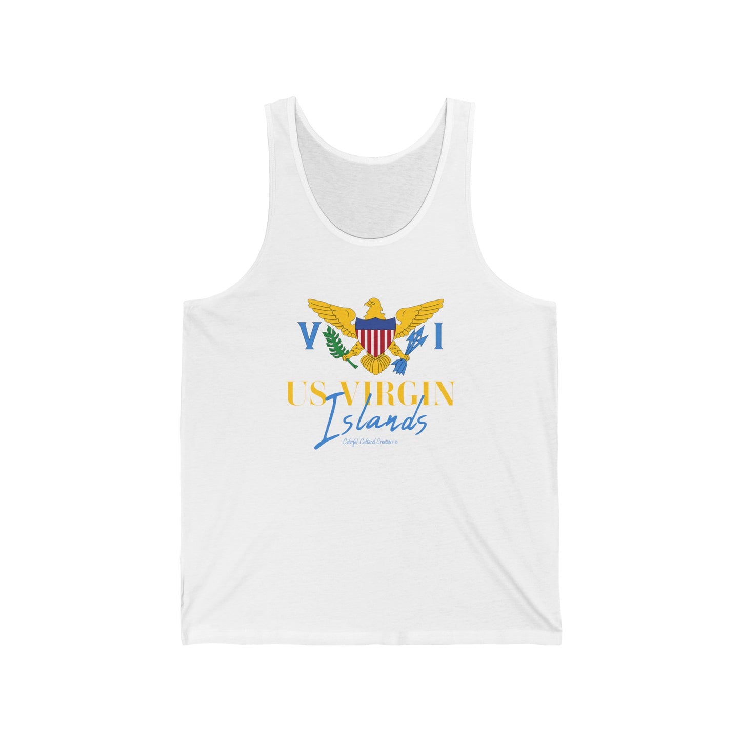 US Virgin Islands Unisex Jersey Tank (Copy)