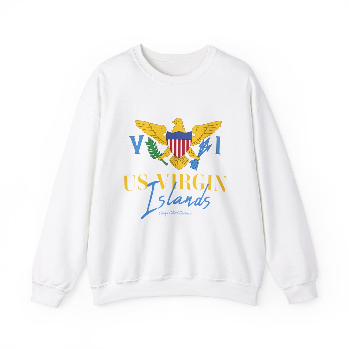 US Virgin Islands Unisex Heavy Blend™ Crewneck Sweatshirt (Copy)
