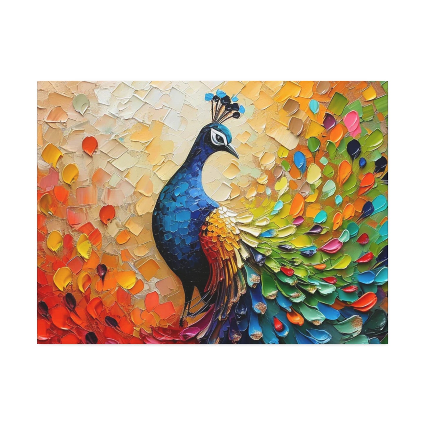 Iridescent Splendor: Cascading Beauty