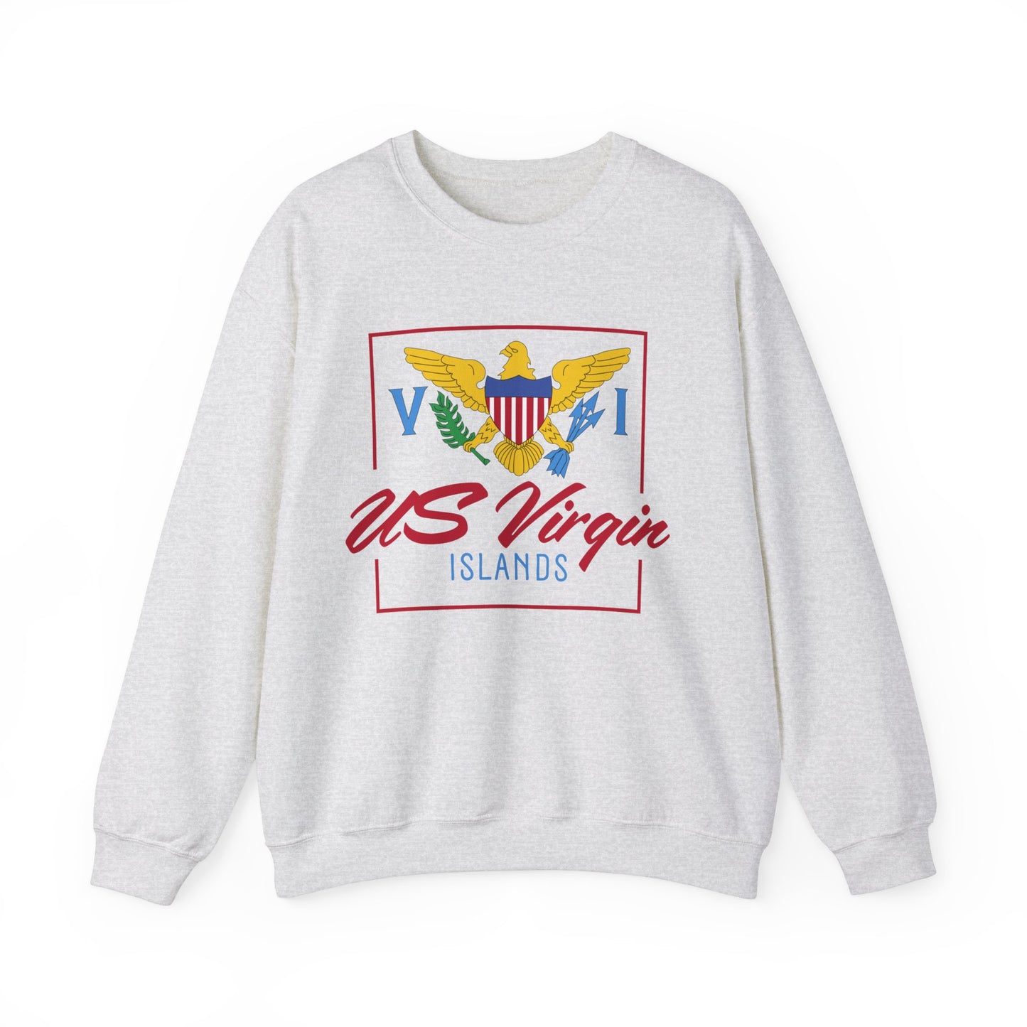 US Virgin Islands Unisex Heavy Blend™ Crewneck Sweatshirt
