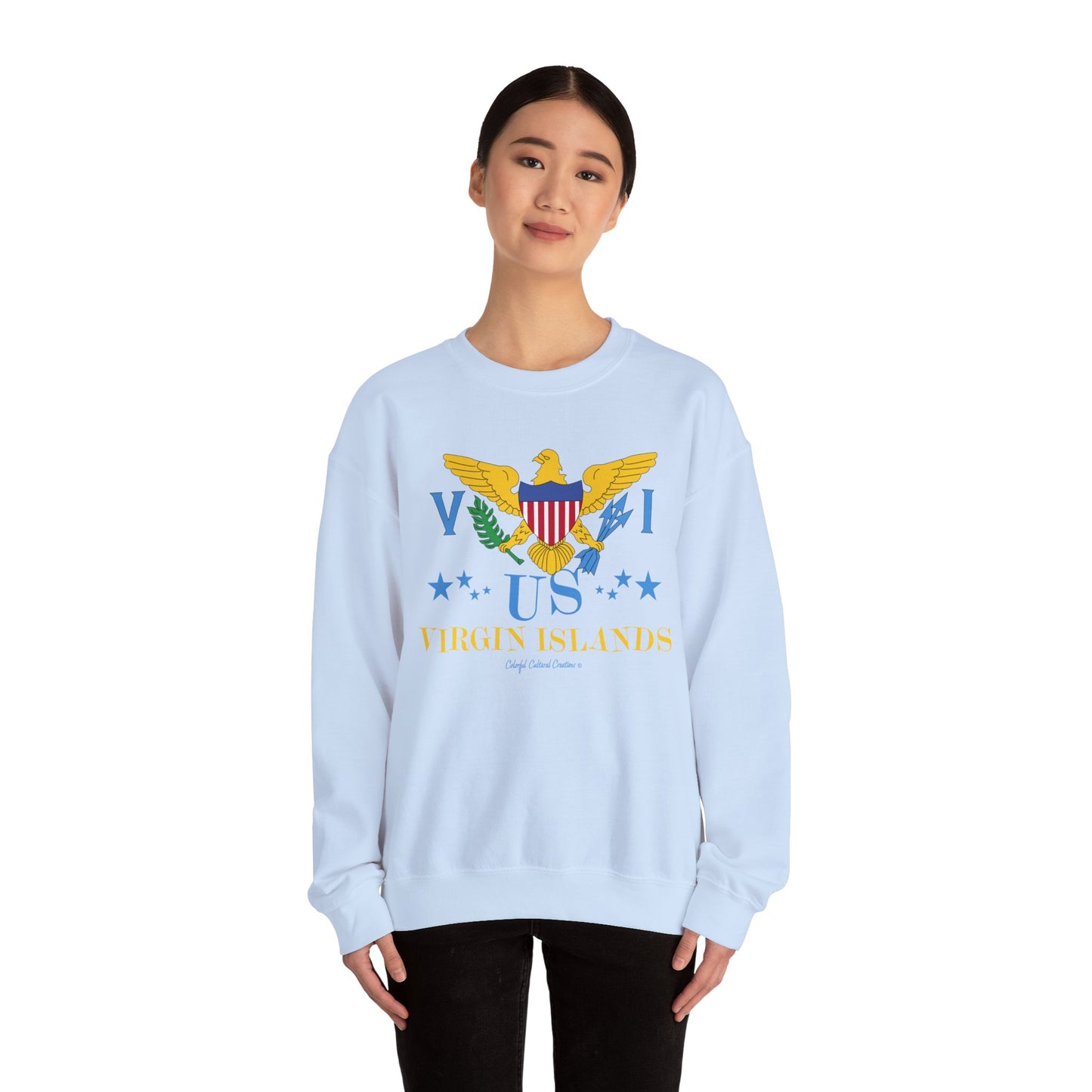 US Virgin Islands Unisex Heavy Blend™ Crewneck Sweatshirt (Copy)