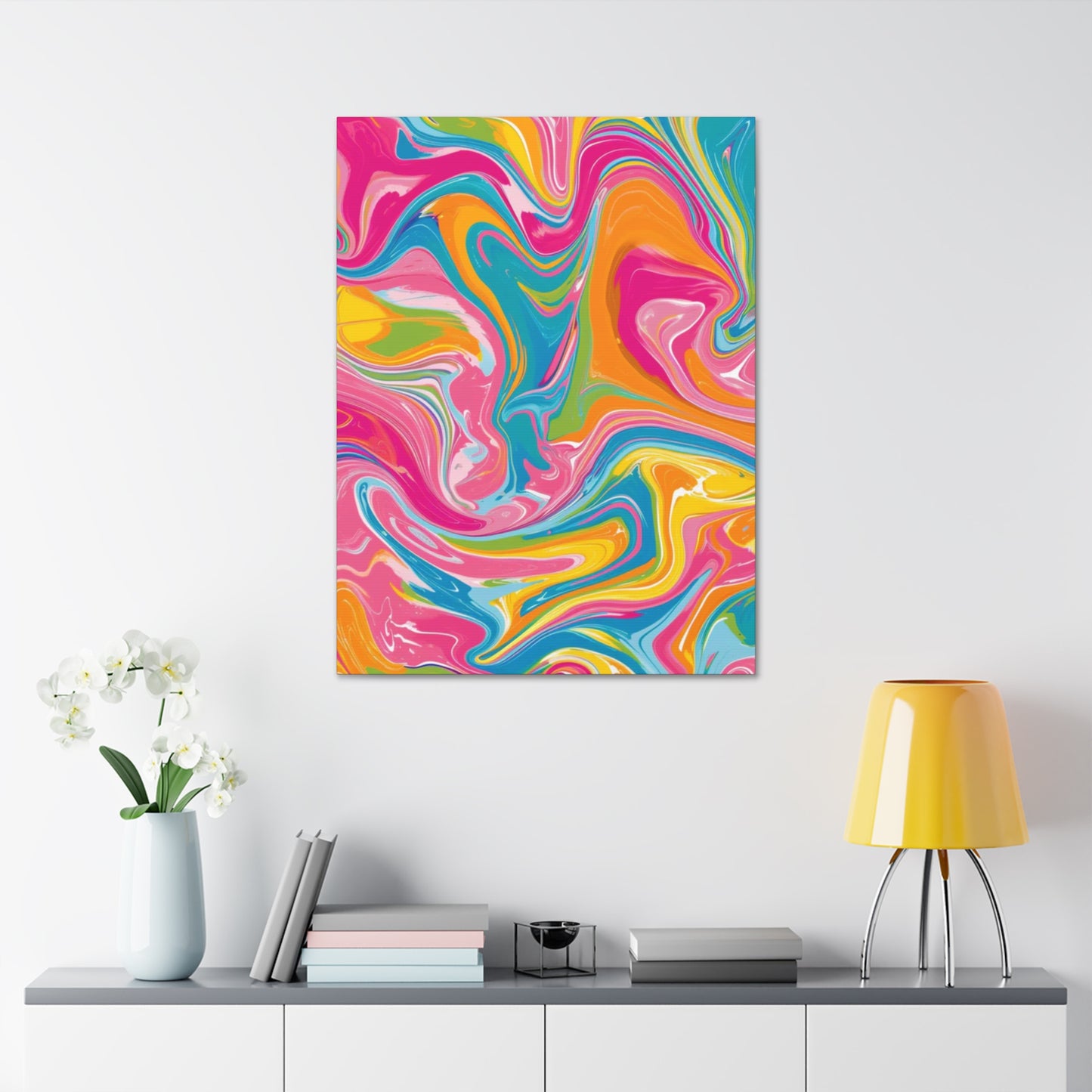 Colorful Convergence: Kaleidoscopic Flow