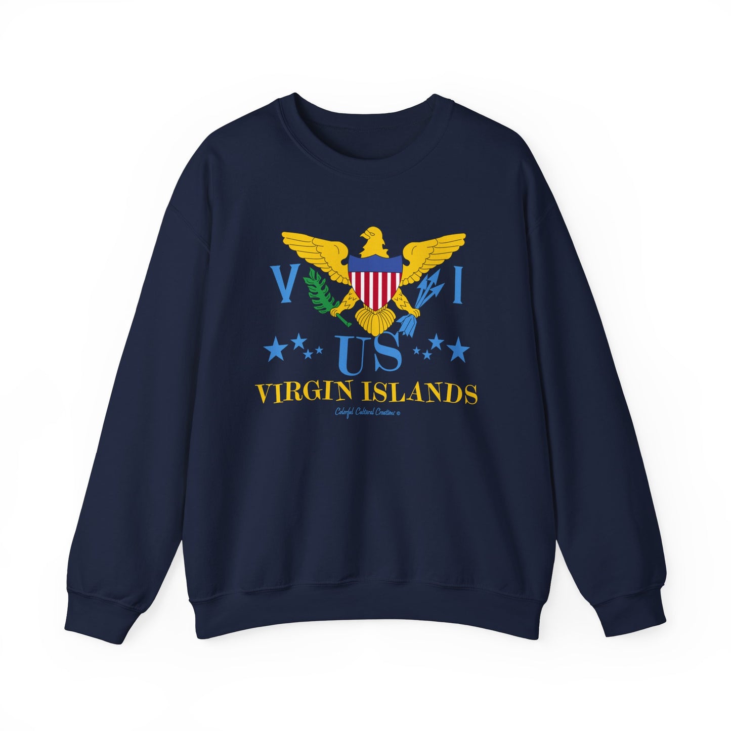 US Virgin Islands Unisex Heavy Blend™ Crewneck Sweatshirt (Copy)