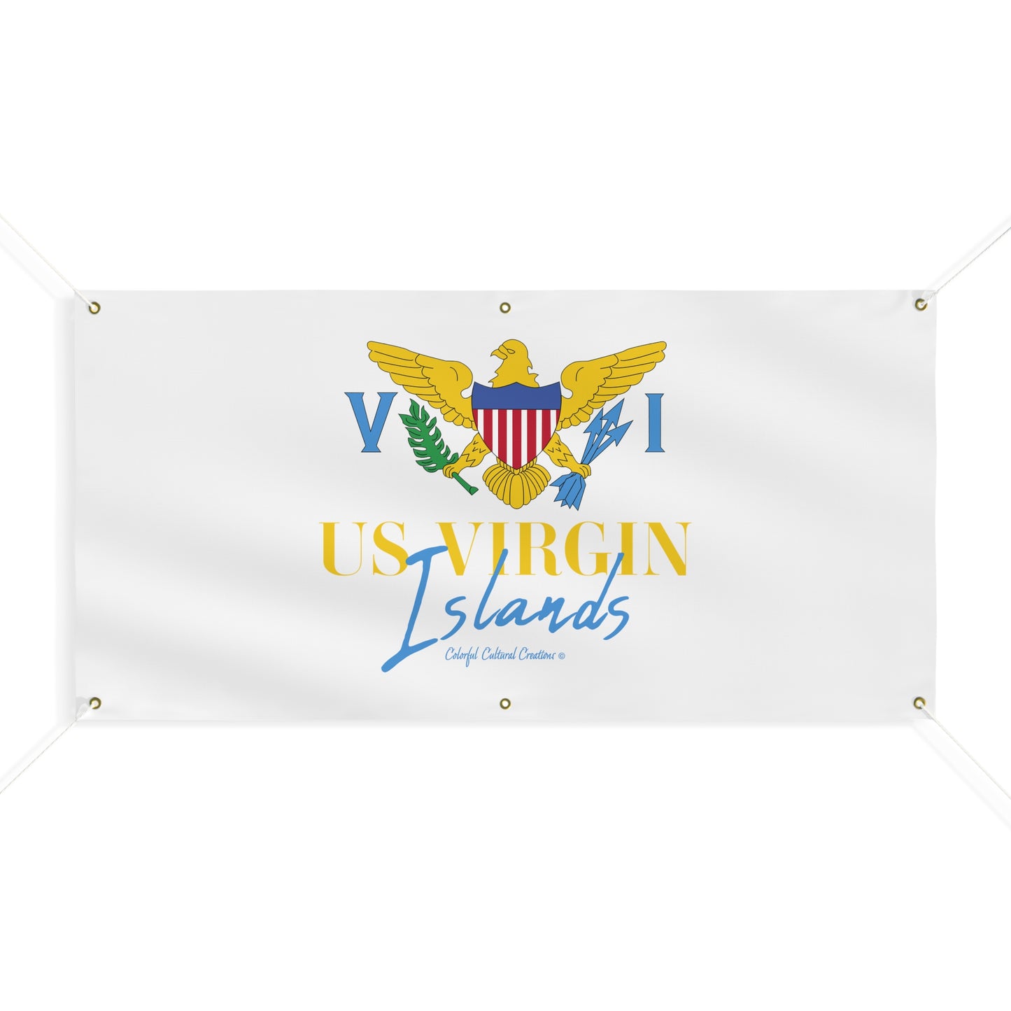 Us Virgin Islands Matte Banner (Copy)