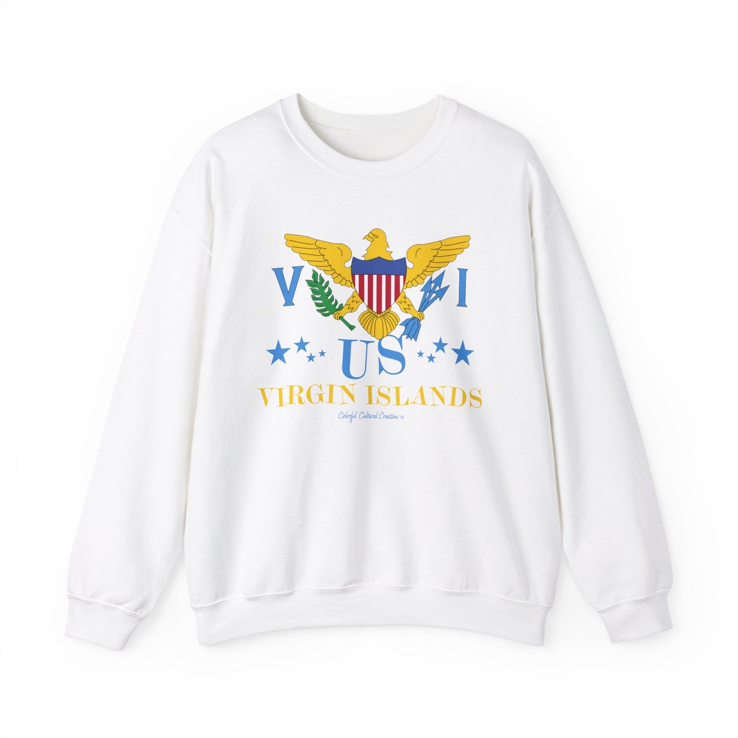 US Virgin Islands Unisex Heavy Blend™ Crewneck Sweatshirt (Copy)
