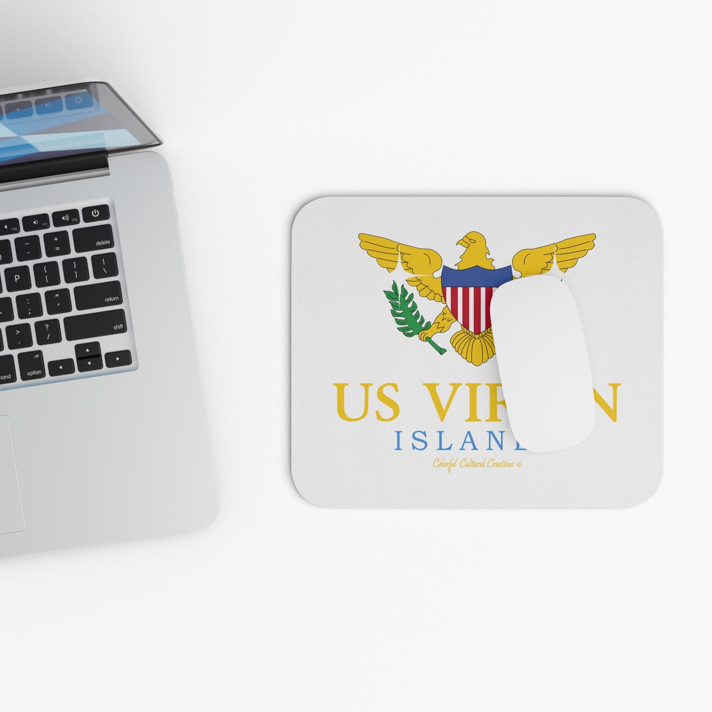 US Virgin Islands Mouse Pad (Rectangle) (Copy)