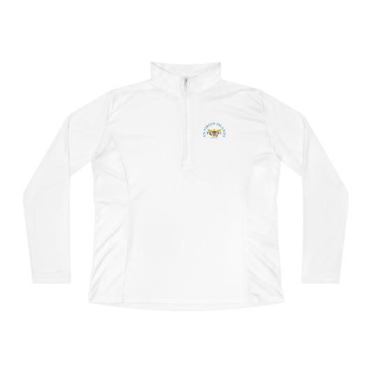 US Virgin Islands Ladies Quarter-Zip Pullover (Copy)