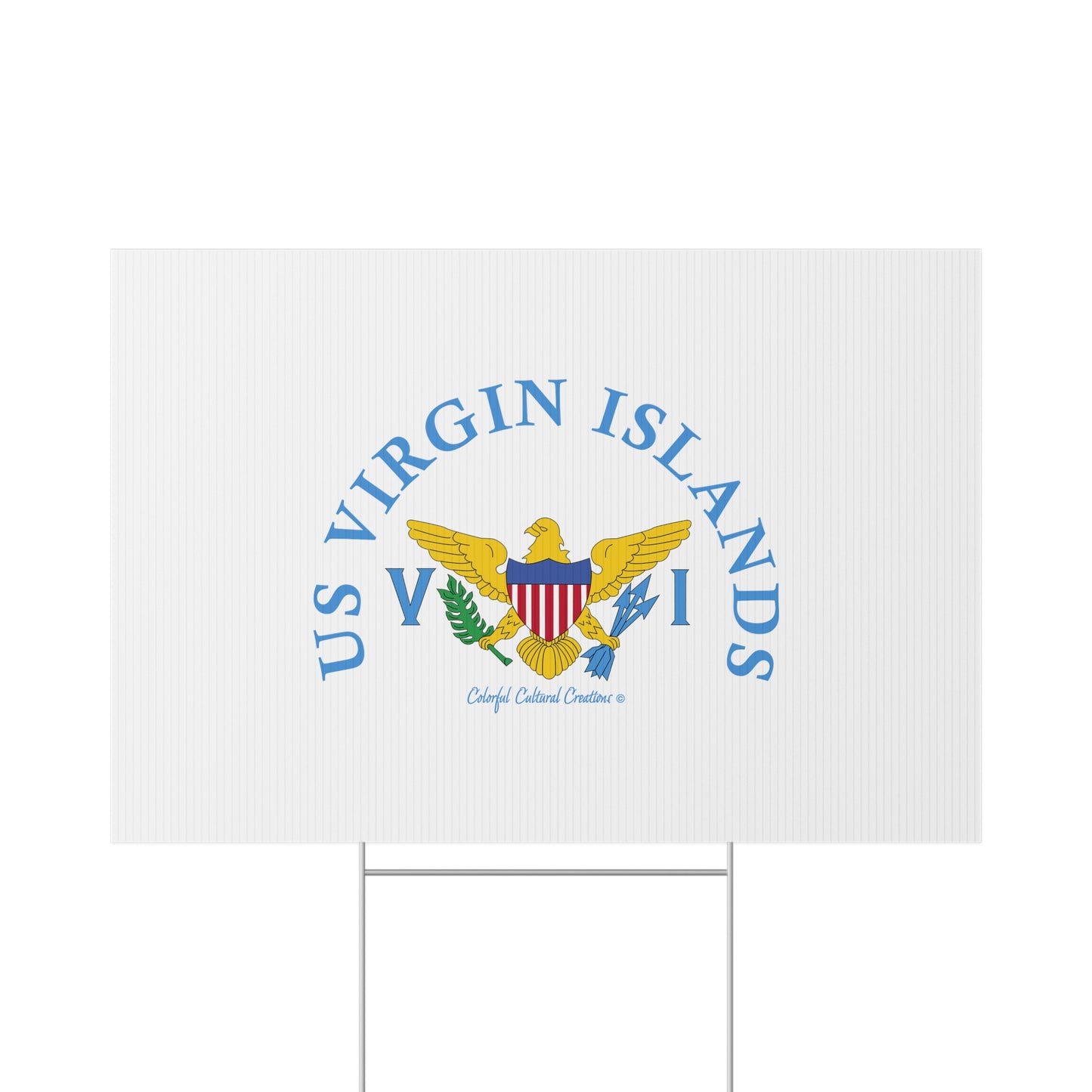 US Virgin Islands Lawn Sign (Copy)
