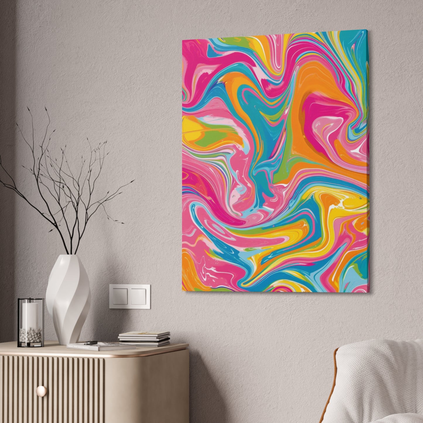 Colorful Convergence: Kaleidoscopic Flow
