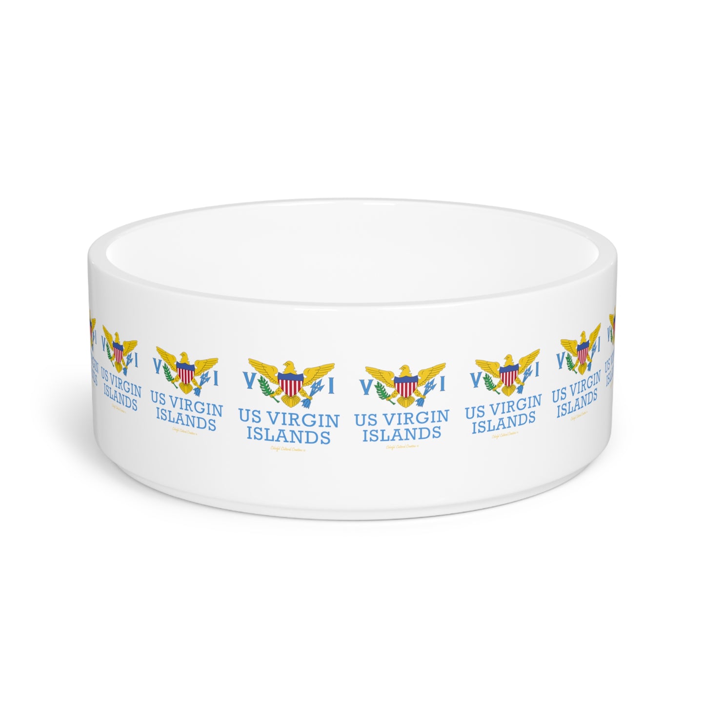 US Virgin Islands Pet Bowl (Copy)