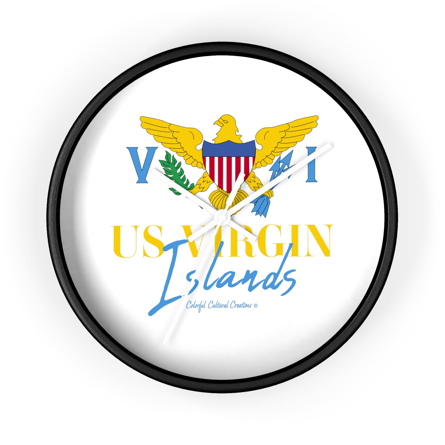 US Virgin Islands Wall Clock (Copy)