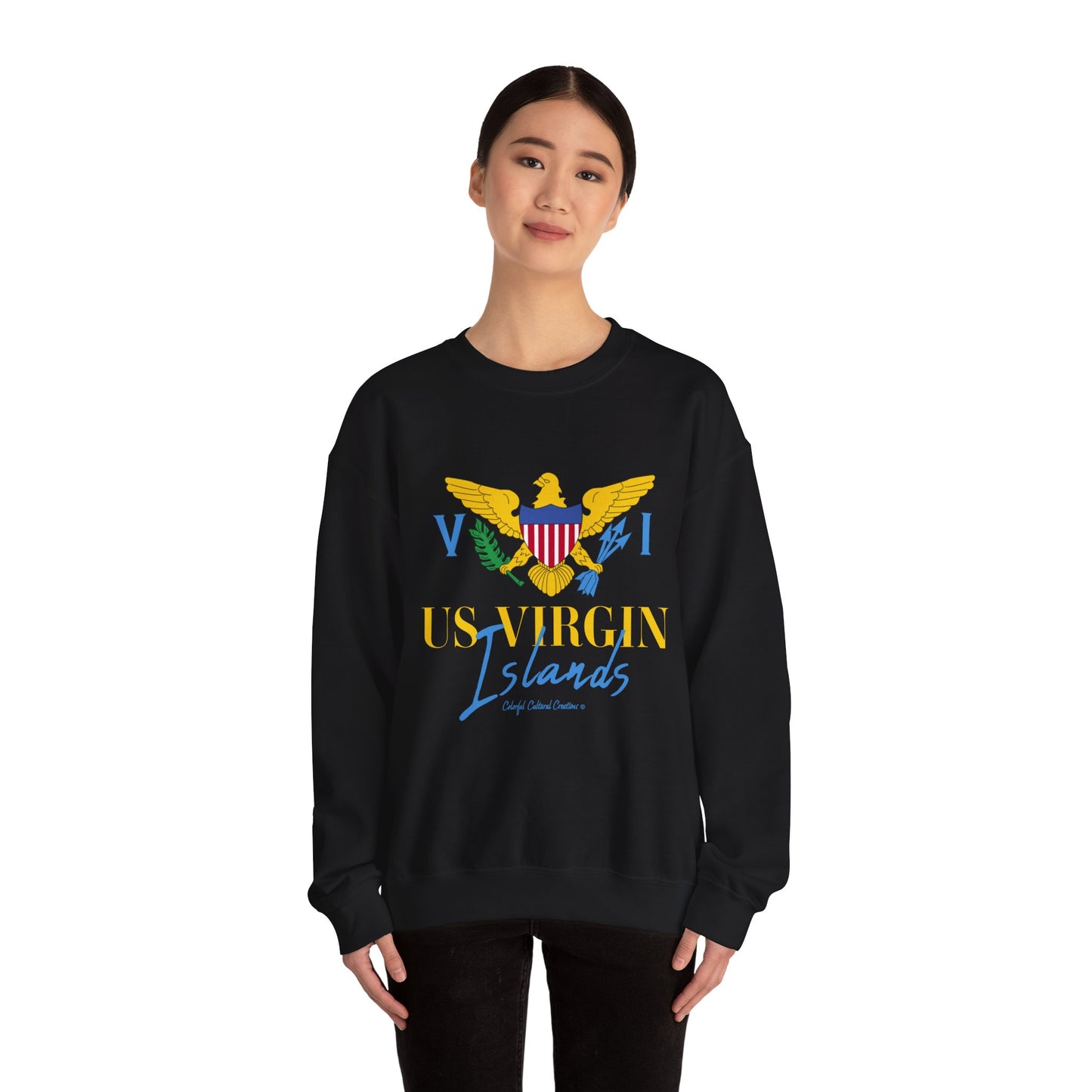 US Virgin Islands Unisex Heavy Blend™ Crewneck Sweatshirt (Copy)