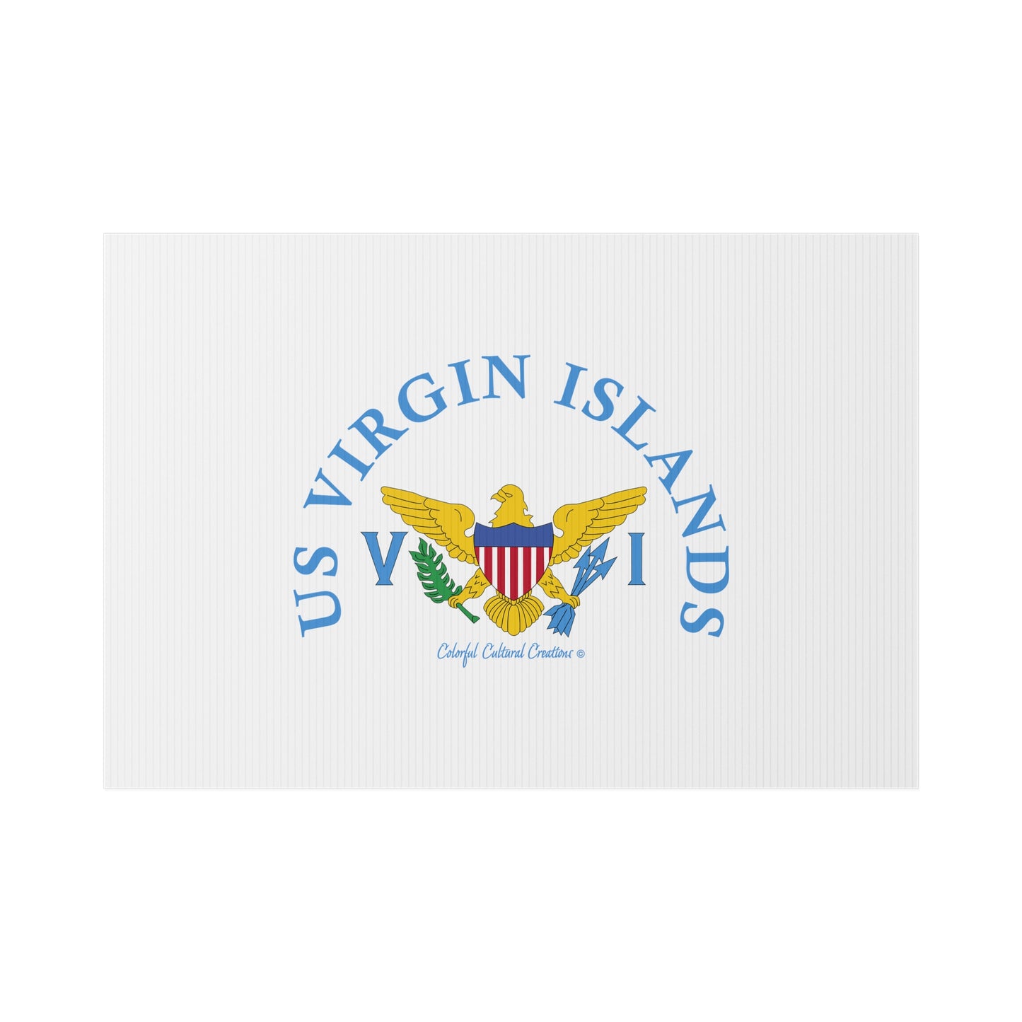 US Virgin Islands Lawn Sign (Copy)