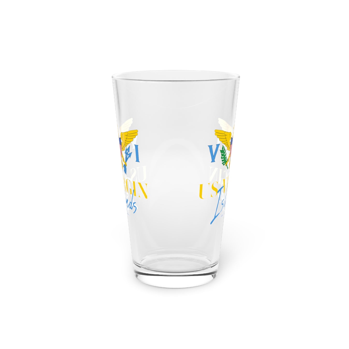 US Virgin Islands Pint Glass, 16oz (Copy)
