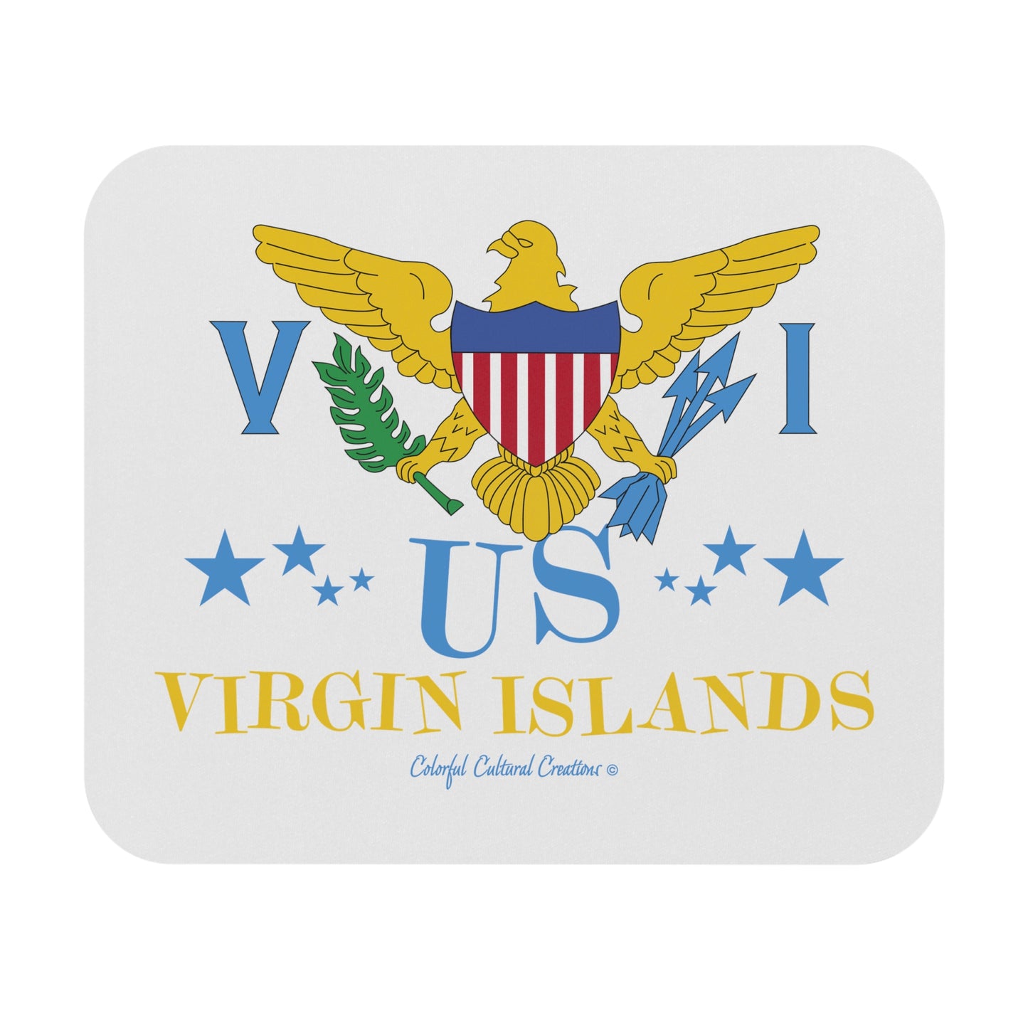 US Virgin Islands Mouse Pad (Rectangle) (Copy)