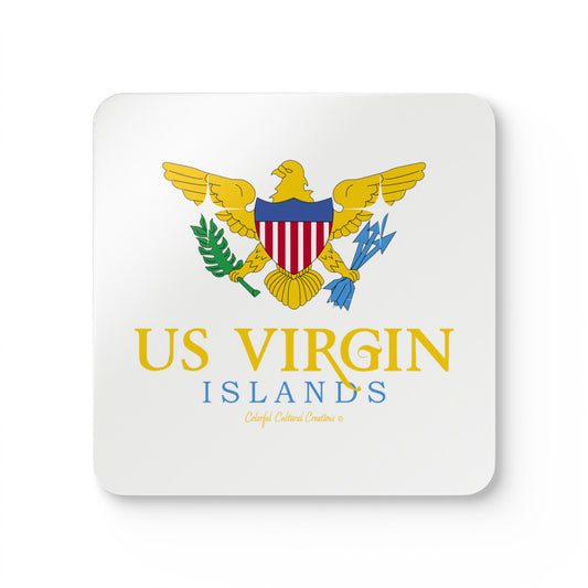 US Virgin Islands Corkwood Coaster Set (Copy)