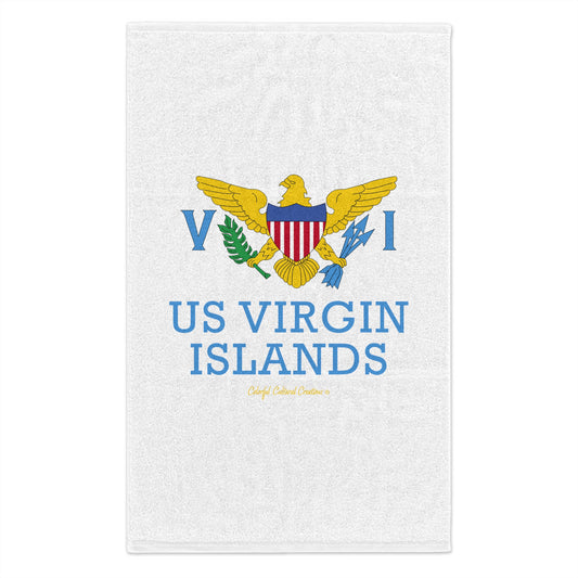 US Virgin Islands Rally Towel, 11x18 (Copy)