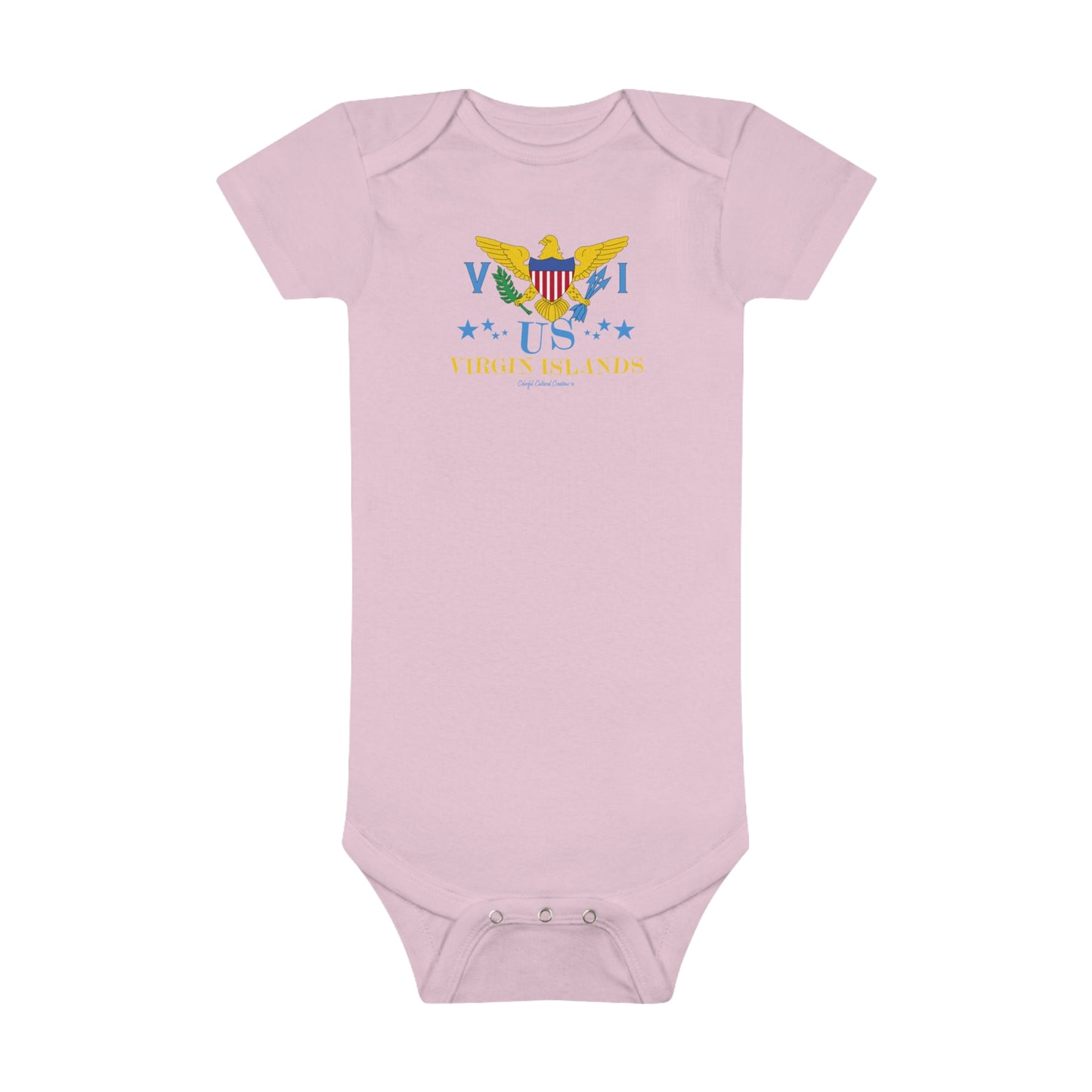US Virgin Islands Baby Short Sleeve Onesie® (Copy)