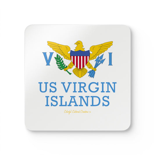 US Virgin Islands Corkwood Coaster Set (Copy)