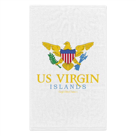 US Virgin Islands Rally Towel, 11x18 (Copy)