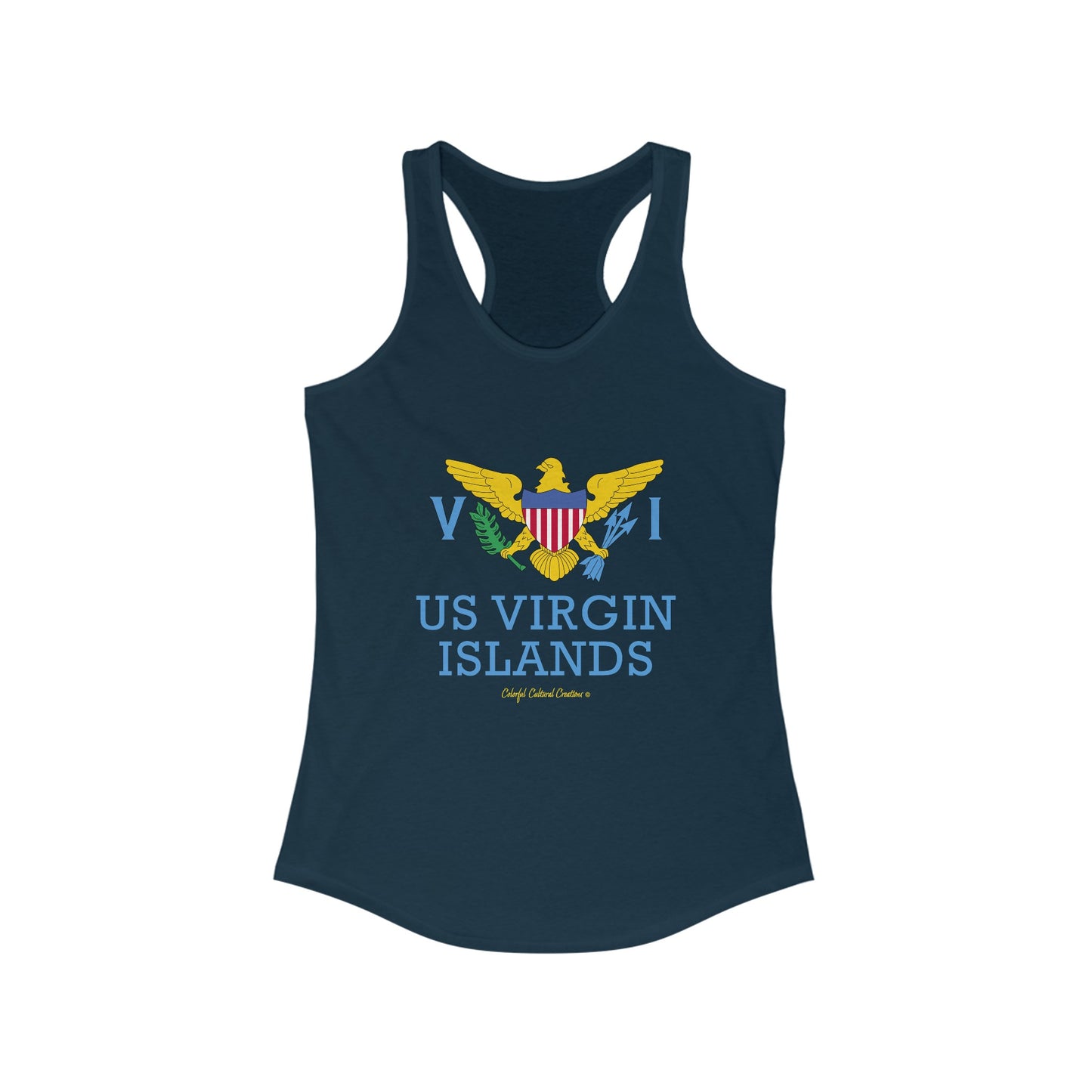 US Virgin Islands Women's Ideal Racerback Tank (Copy)