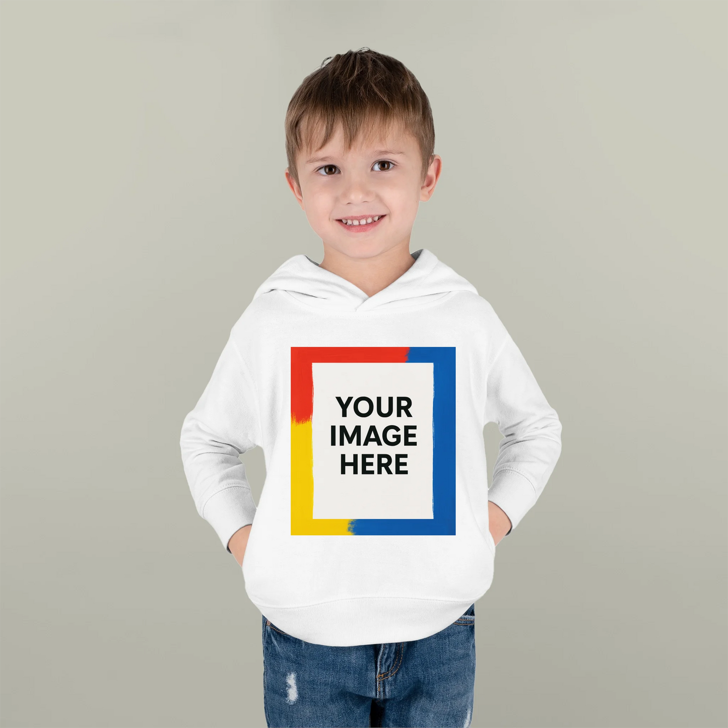 Toddler Pullover Fleece Hoodie