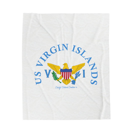 US Virgin Islands Velveteen Plush Blanket (Copy)