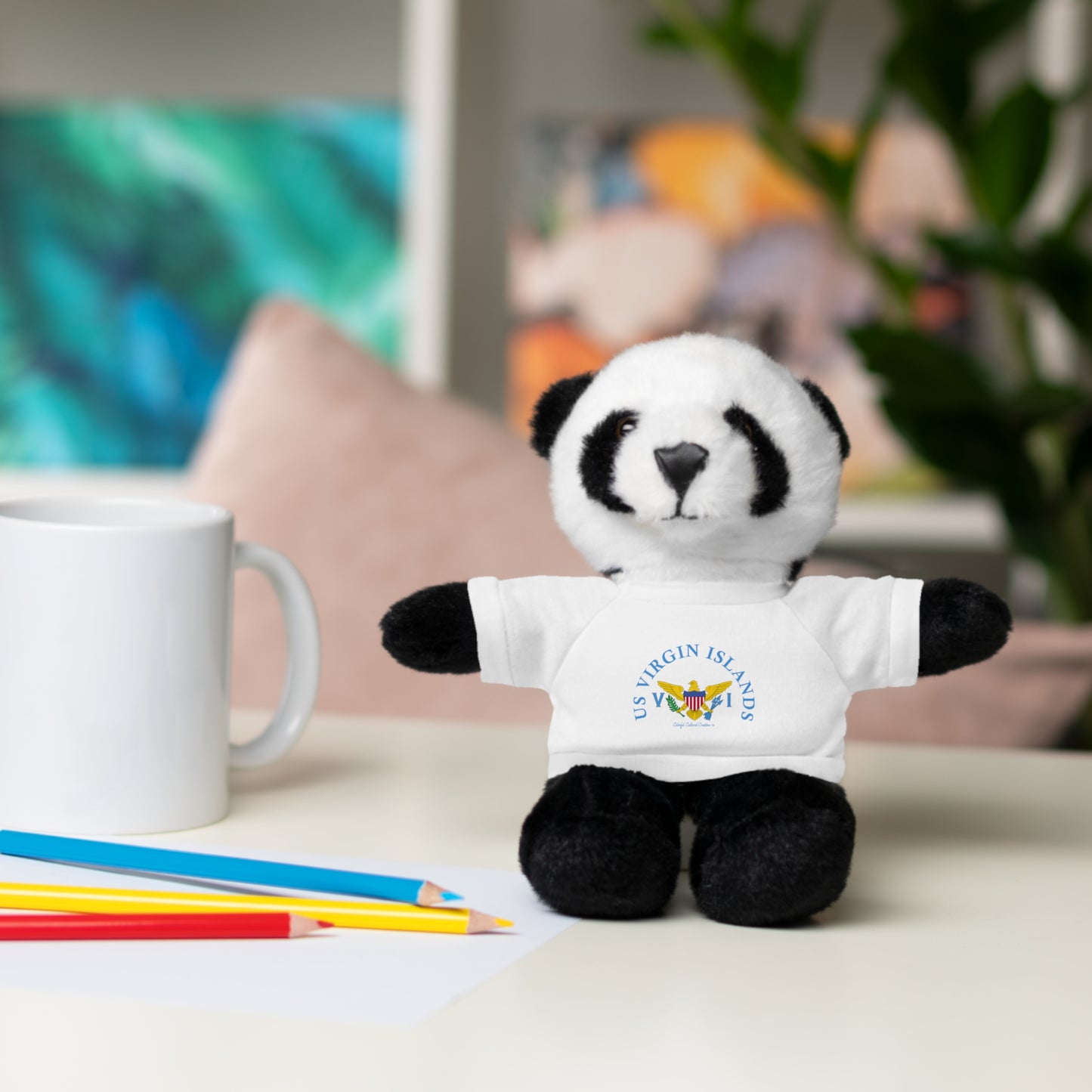 US Virgin Islands Stuffed Animals with Tee (Copy)