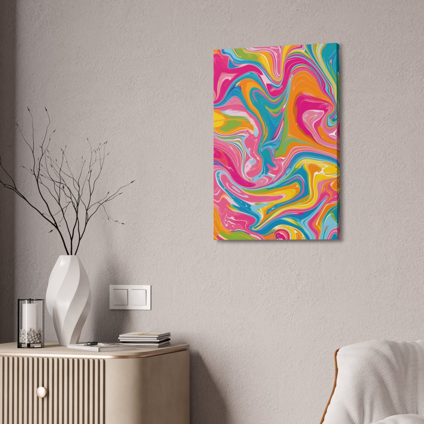 Colorful Convergence: Kaleidoscopic Flow