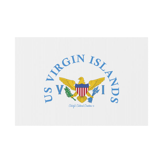 US Virgin Islands Plastic Yard Sign (Copy)
