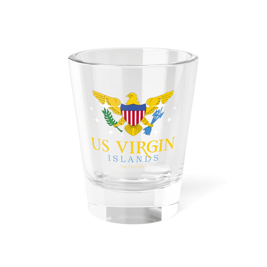 US Virgin Islands Shot Glass, 1.5oz (Copy)
