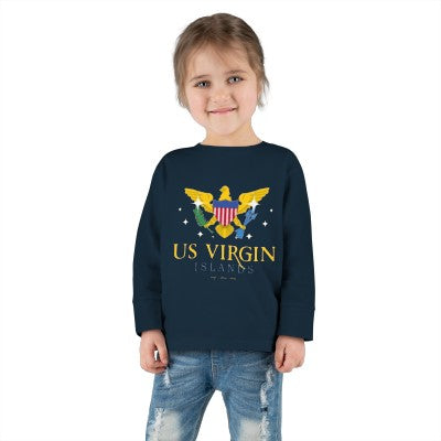US Virgin Islands Toddler Long Sleeve Tee (Copy)