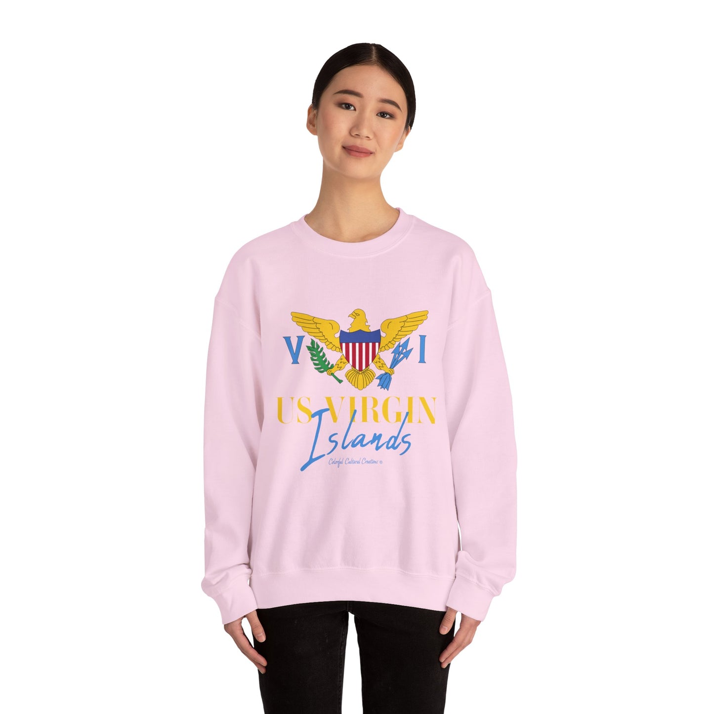 US Virgin Islands Unisex Heavy Blend™ Crewneck Sweatshirt (Copy)