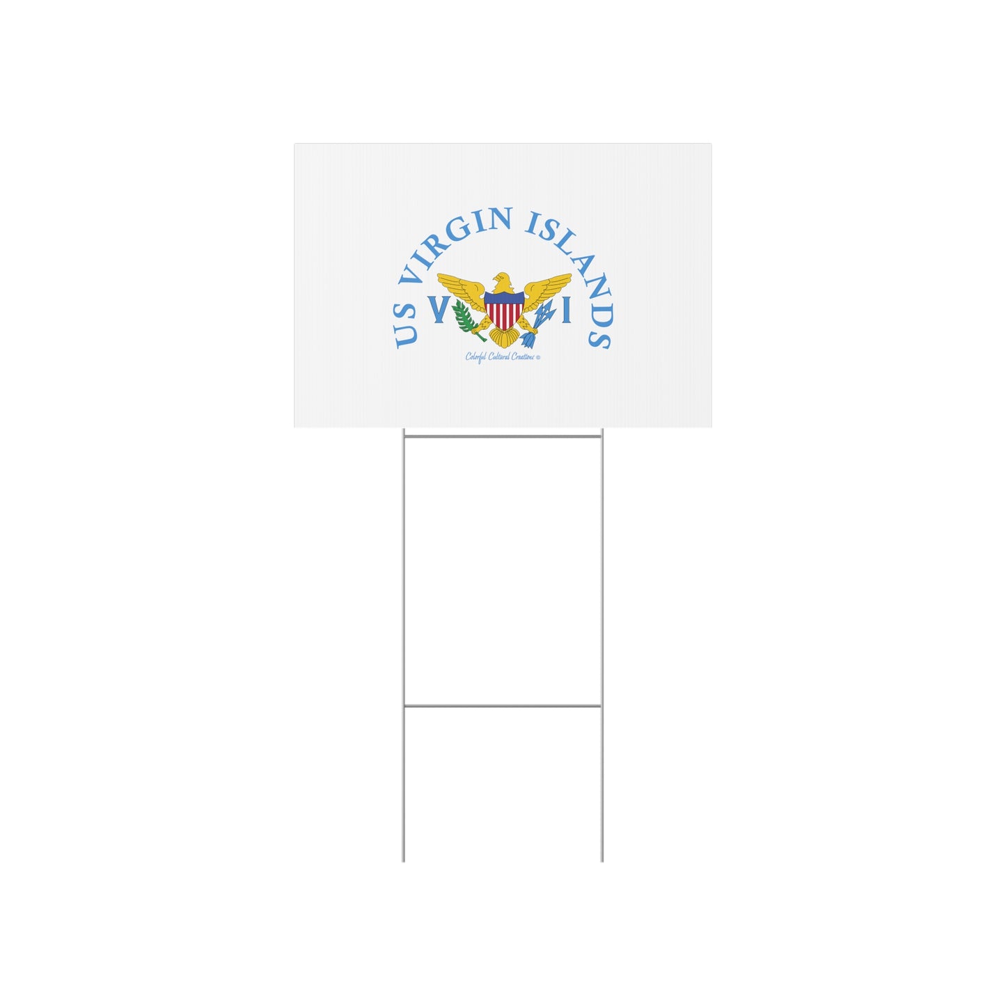 US Virgin Islands Lawn Sign (Copy)