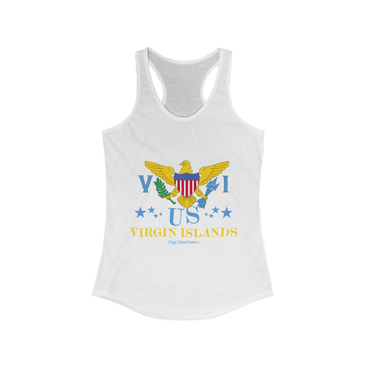 US Virgin Islands Women's Ideal Racerback Tank (Copy)