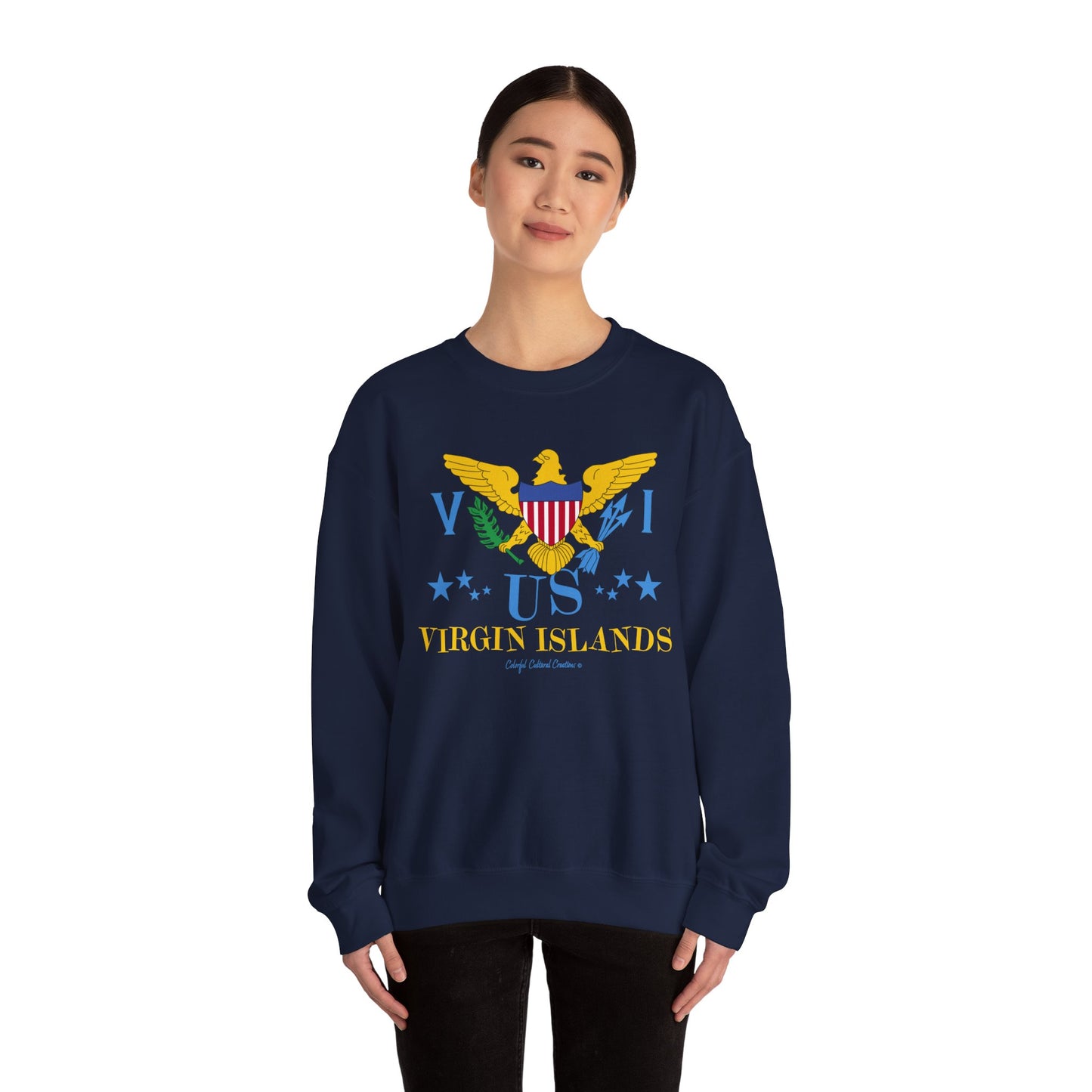 US Virgin Islands Unisex Heavy Blend™ Crewneck Sweatshirt (Copy)