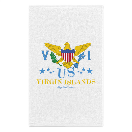 US Virgin Islands Rally Towel, 11x18 (Copy)