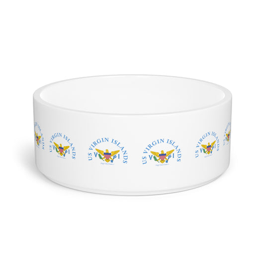 US Virgin Islands Pet Bowl (Copy)