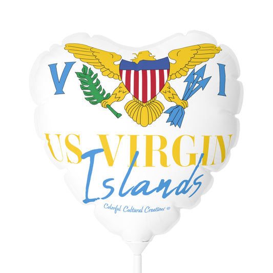 US Virgin Islands Balloon (Round and Heart-shaped), 11" (Copy)