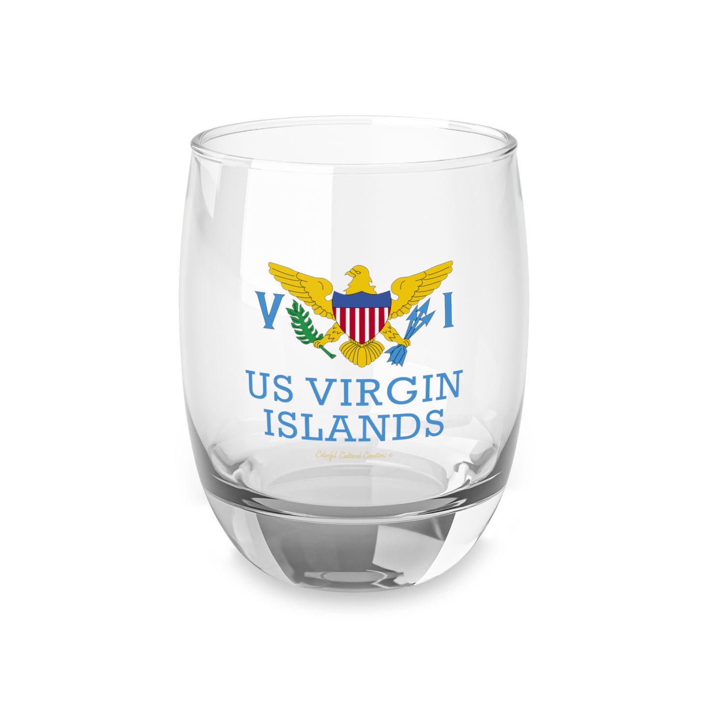 US Virgin Islands Whiskey Glass (Copy)