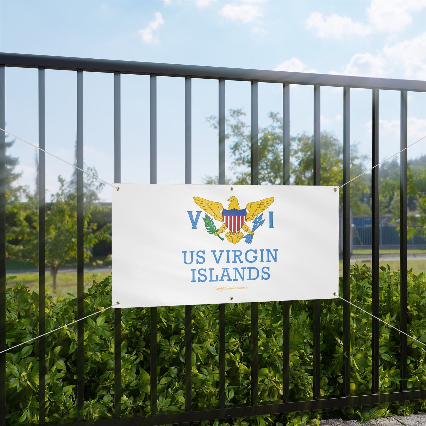 US Virgin Islands Matte Banner (Copy)